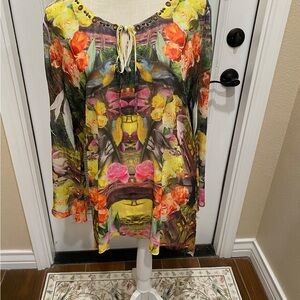 Floral Multicolor Women's Top